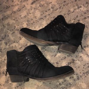 Black booties 6.5